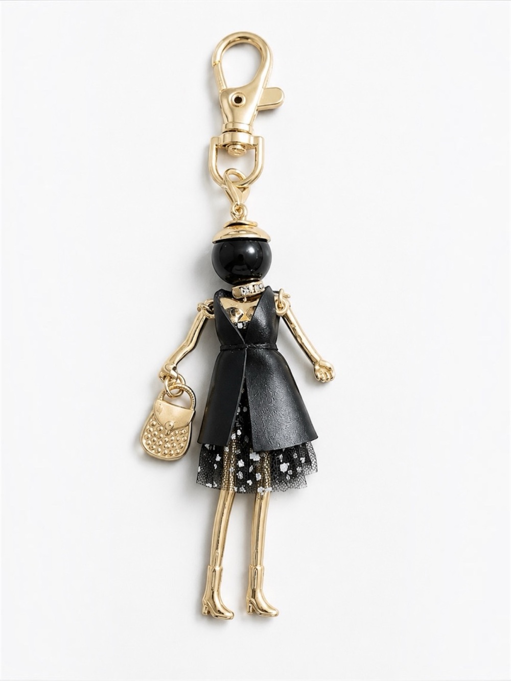 Bundle of 3 Bag Charms - Doll Keychain, Cherry Keychain & Mini Purse Charm 🍒 - Picture 11 of 16